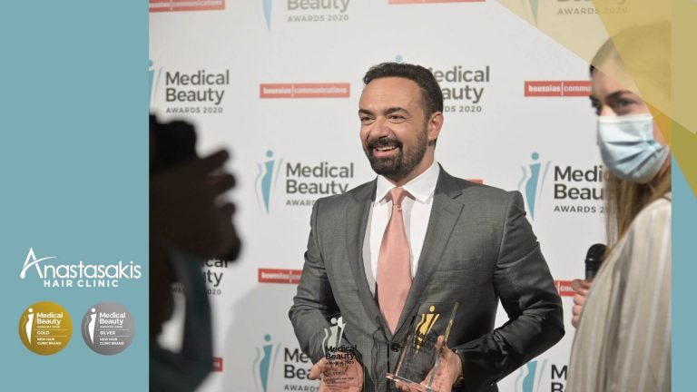 Διακρίσεις & Βραβεία για την Anastasakis Hair Clinic στα Medical Beauty Awards 2020
