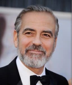 George Clooney με αραίωση μαλλιών