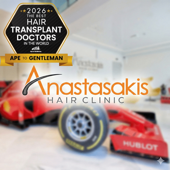 Η Anastasakis Hair Clinic διακρίνεται στην έκδοση «World’s Best Hair Transplant Doctors 2026». Μια παγκόσμια αναγνώριση αριστείας στη μεταμόσχευση μαλλιών