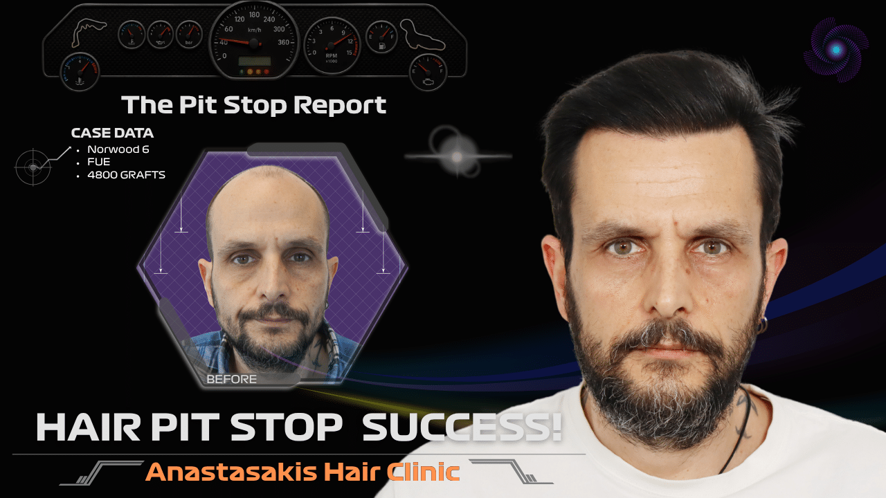 hair transplant result with 4800 fus in 24 months 2nd stage